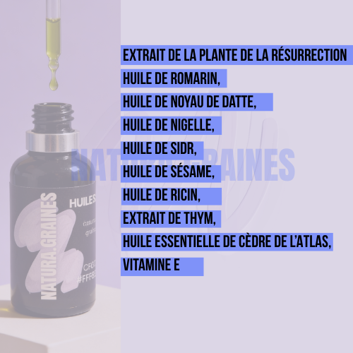 cheveux forts et soyeux